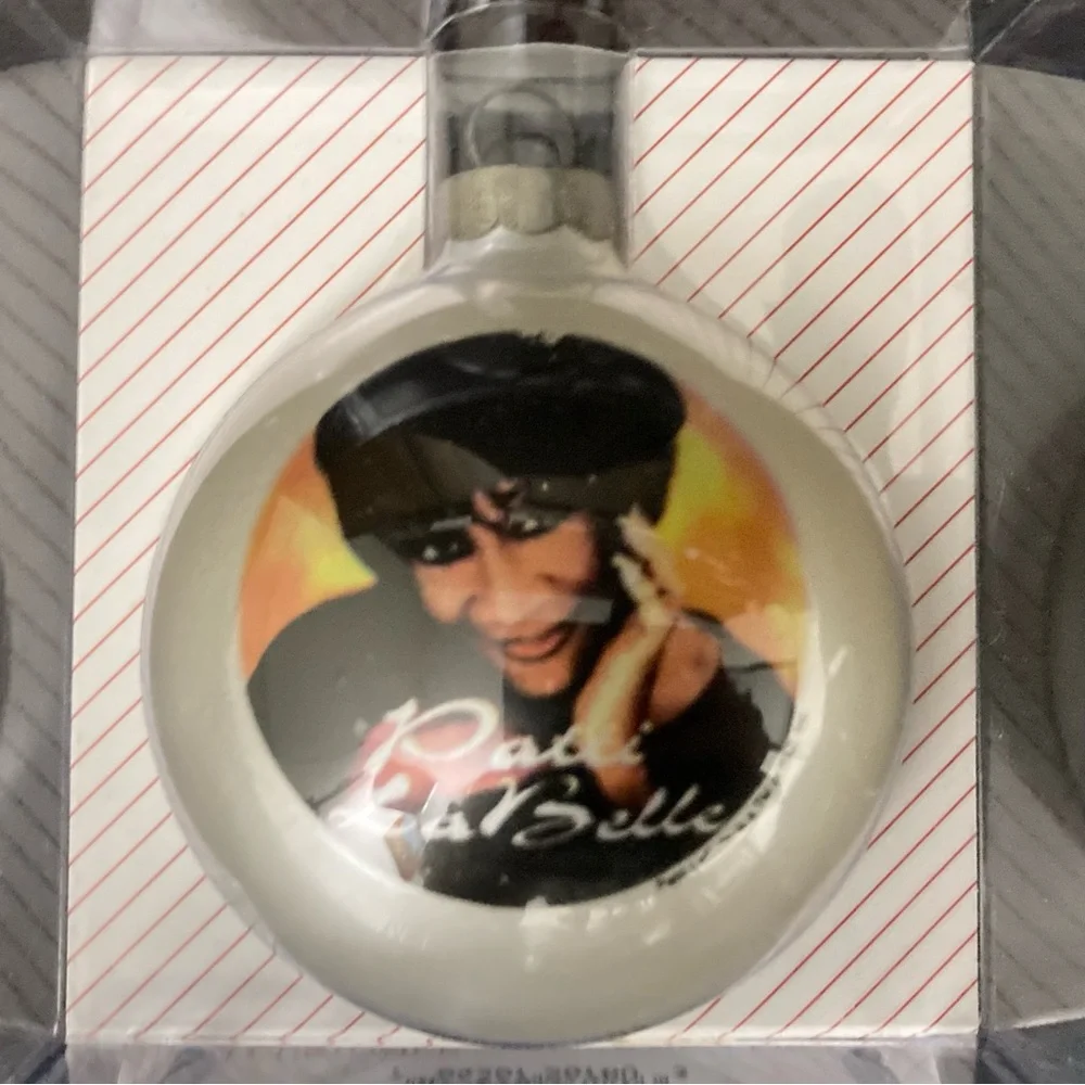⭐️ Vintage 1996 Santa’s Rockshop Patty LaBelle Christmas Ornament